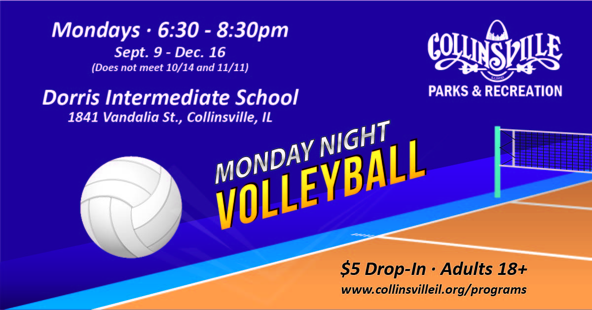 Monday Night Volleyball flyer