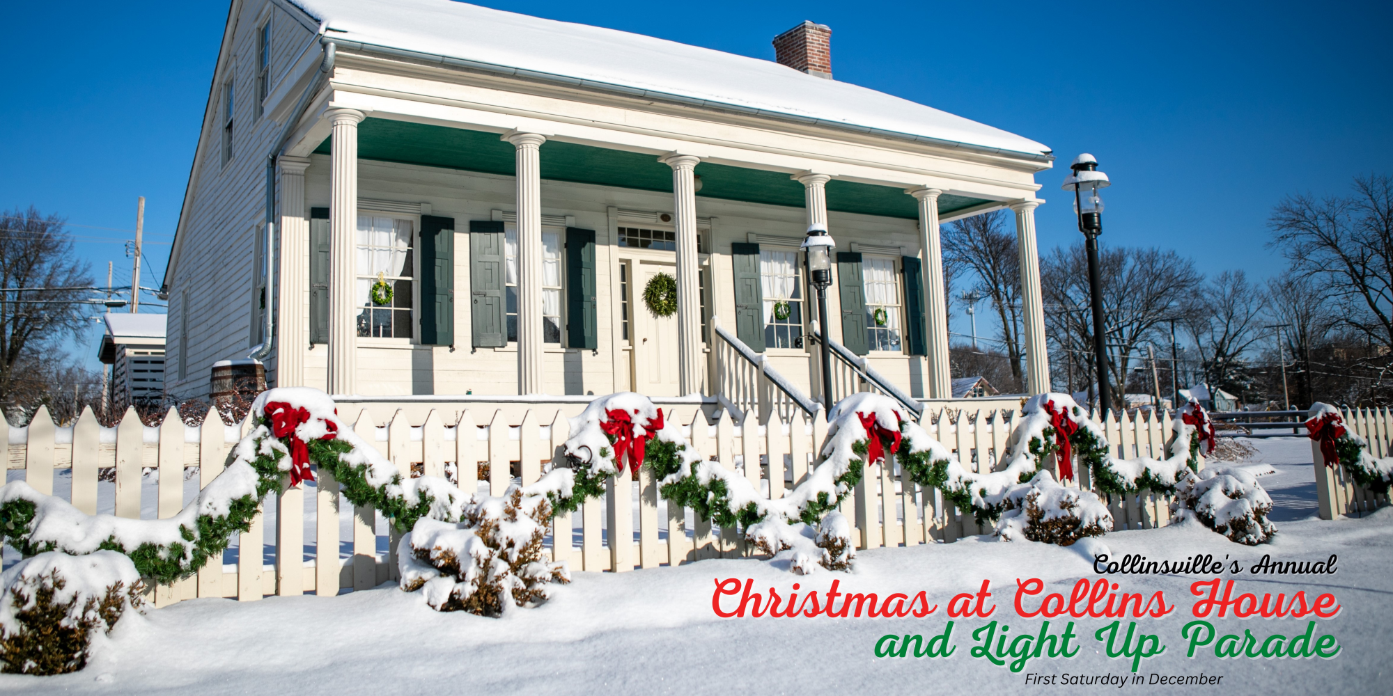 Christmas at Collins House Banner