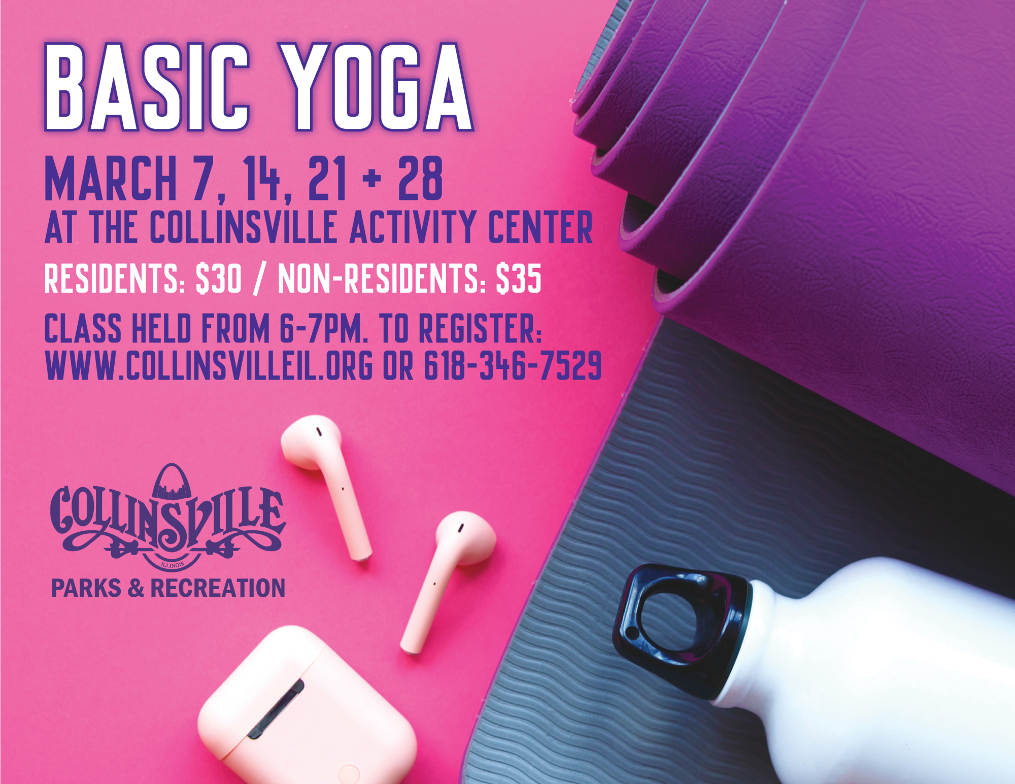 Basic Yoga Flyer March 2023