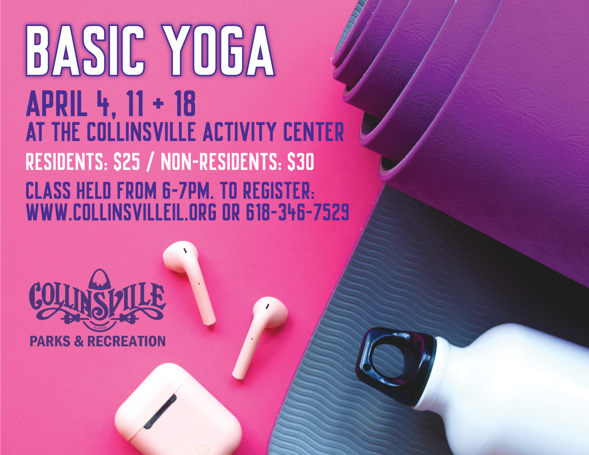 Basic Yoga Flyer April 2023