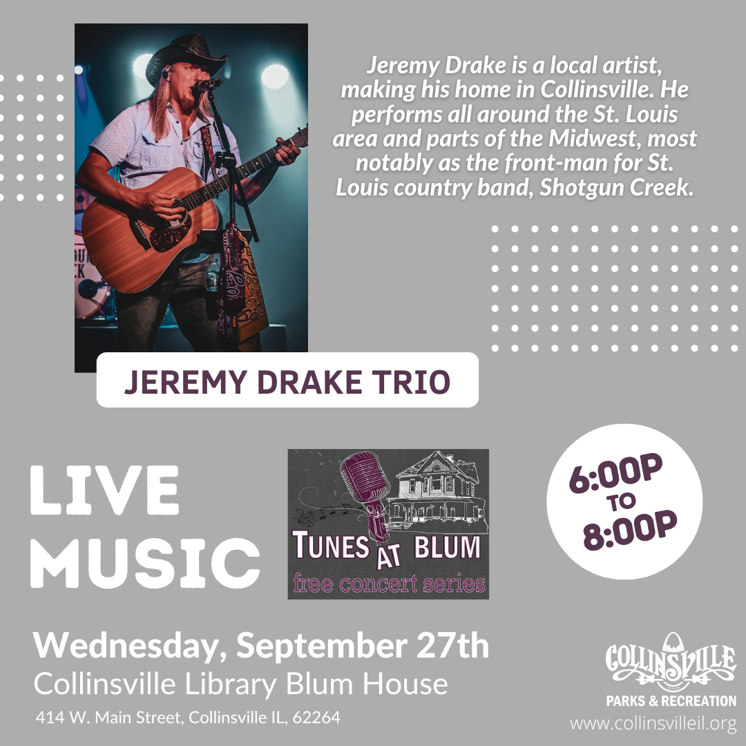 Tunes at Blum Sept 27th 2023 Jeremy Drake Trio