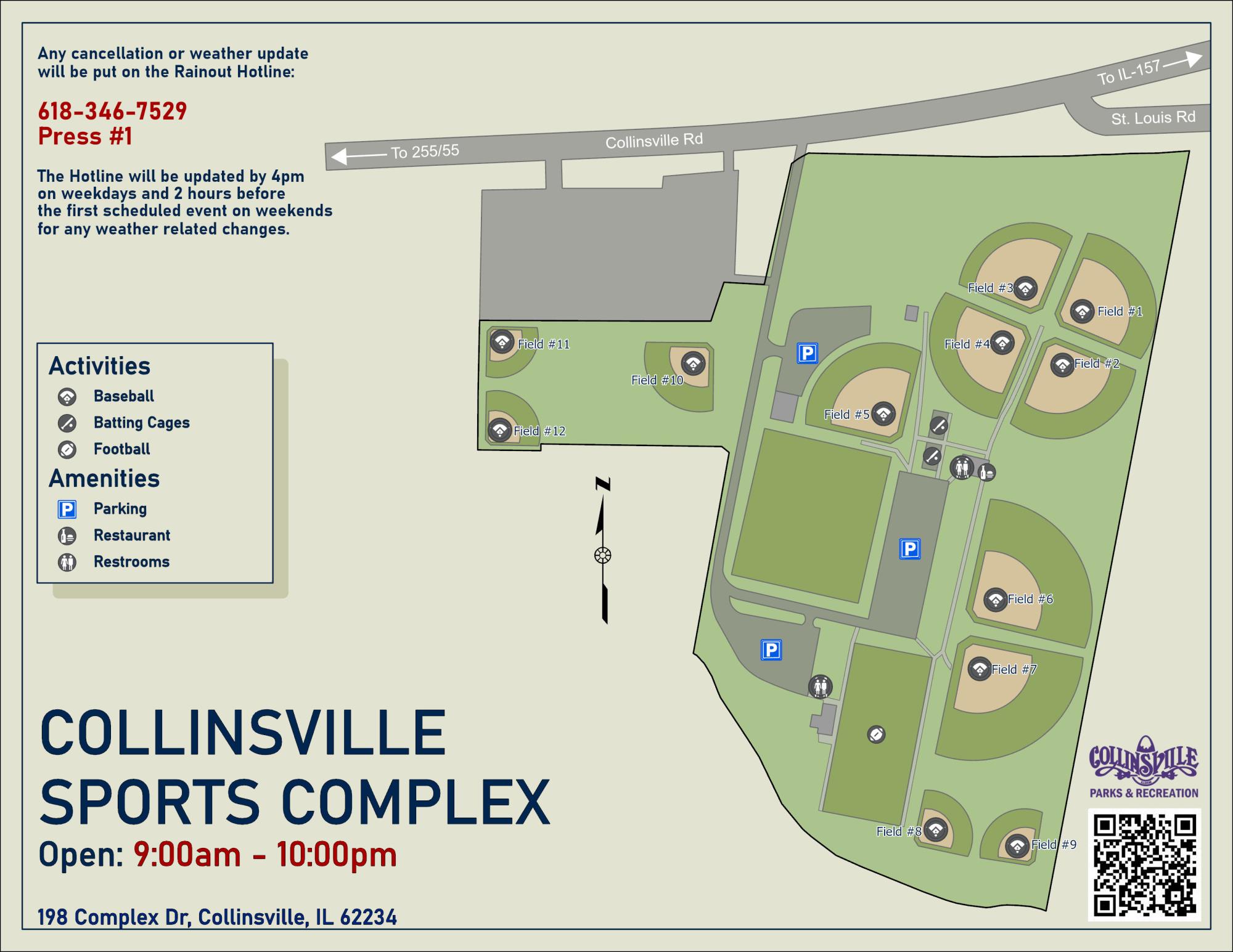 Sports Complex Map