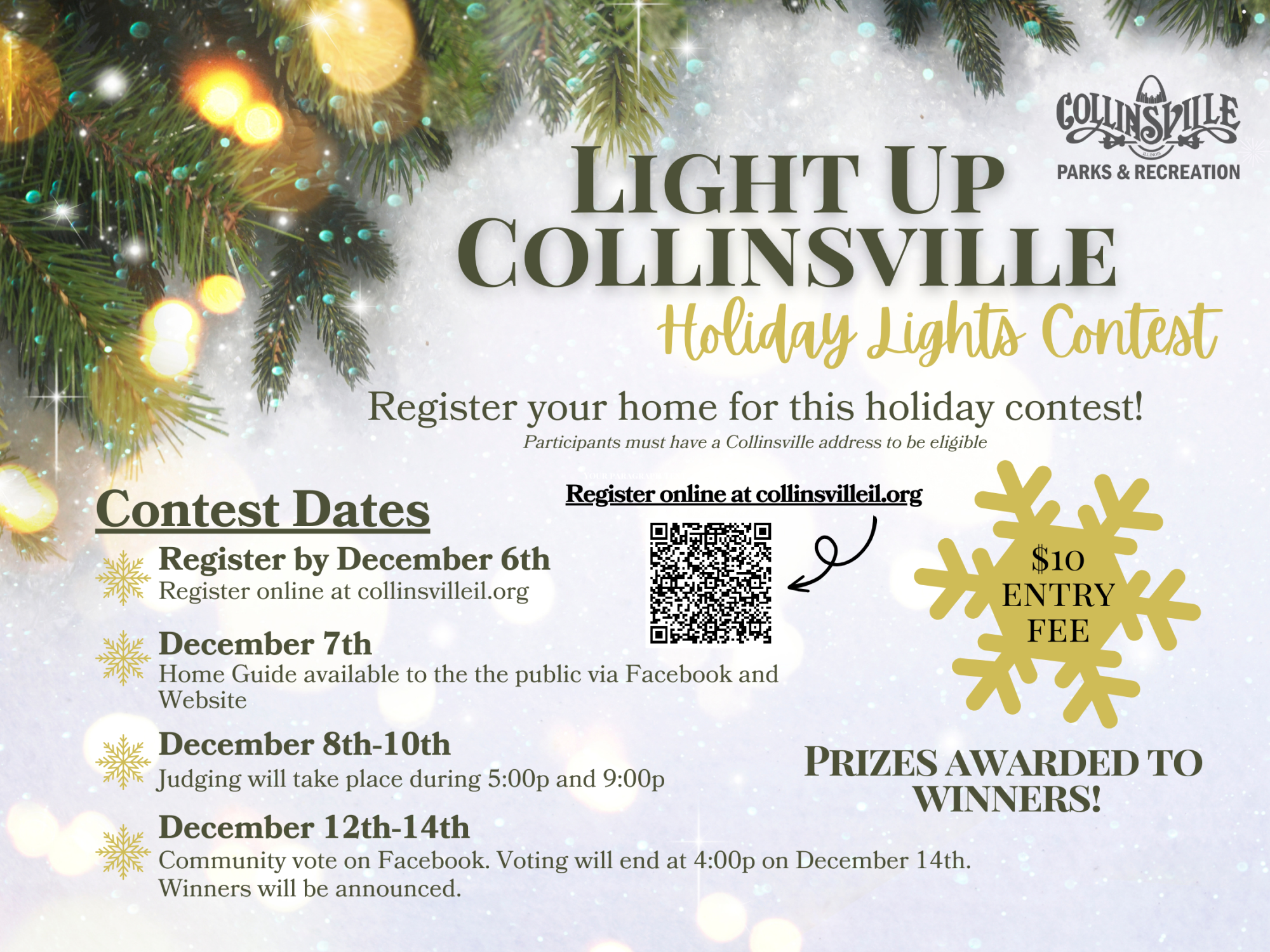 Light Up Contest 2023 Flyer