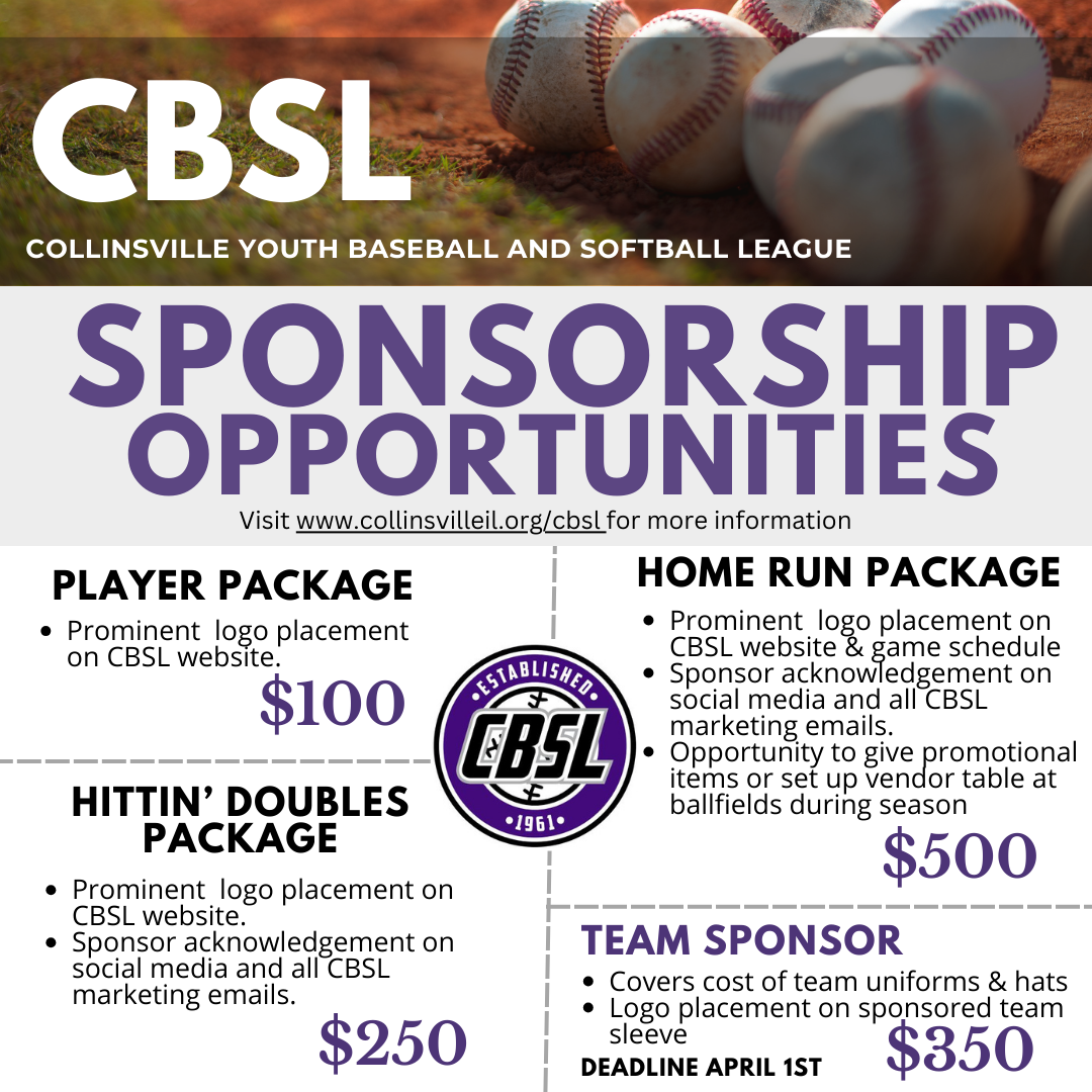 CBSL Sponsor Info