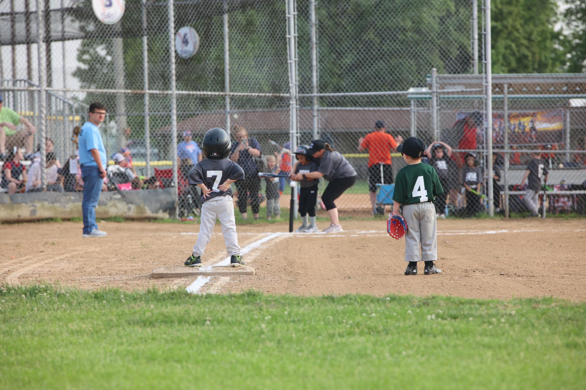 Tball Batter and 1st base