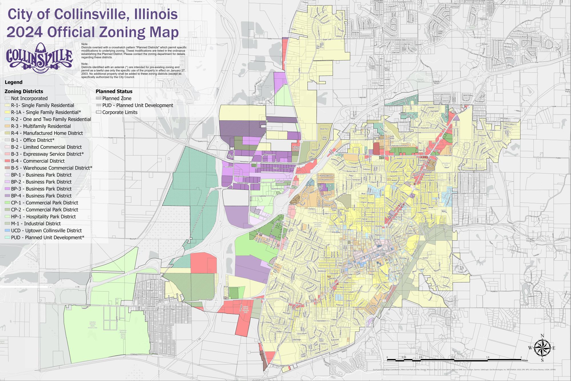 Zoning Map 2024