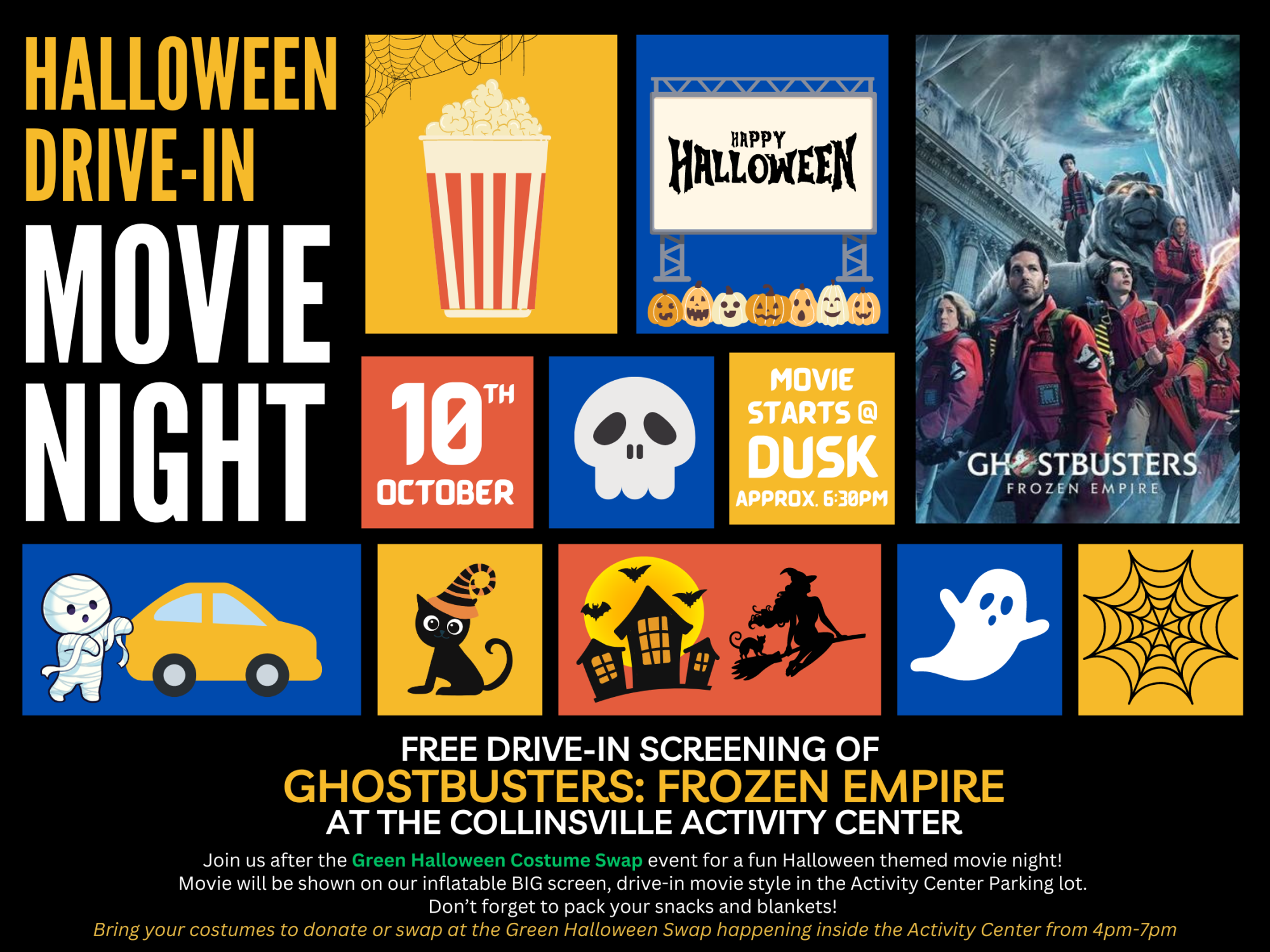 2024 Halloween Drive-in Movie Night